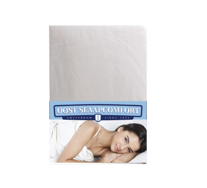 OOST Slaapcomfort Molton kussensloop met rits