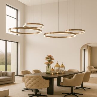 Moderne plafondlamp van Maretti Lighting bij OOST Slaapcomfort, stijlvol design en hoogwaardige kwaliteit.