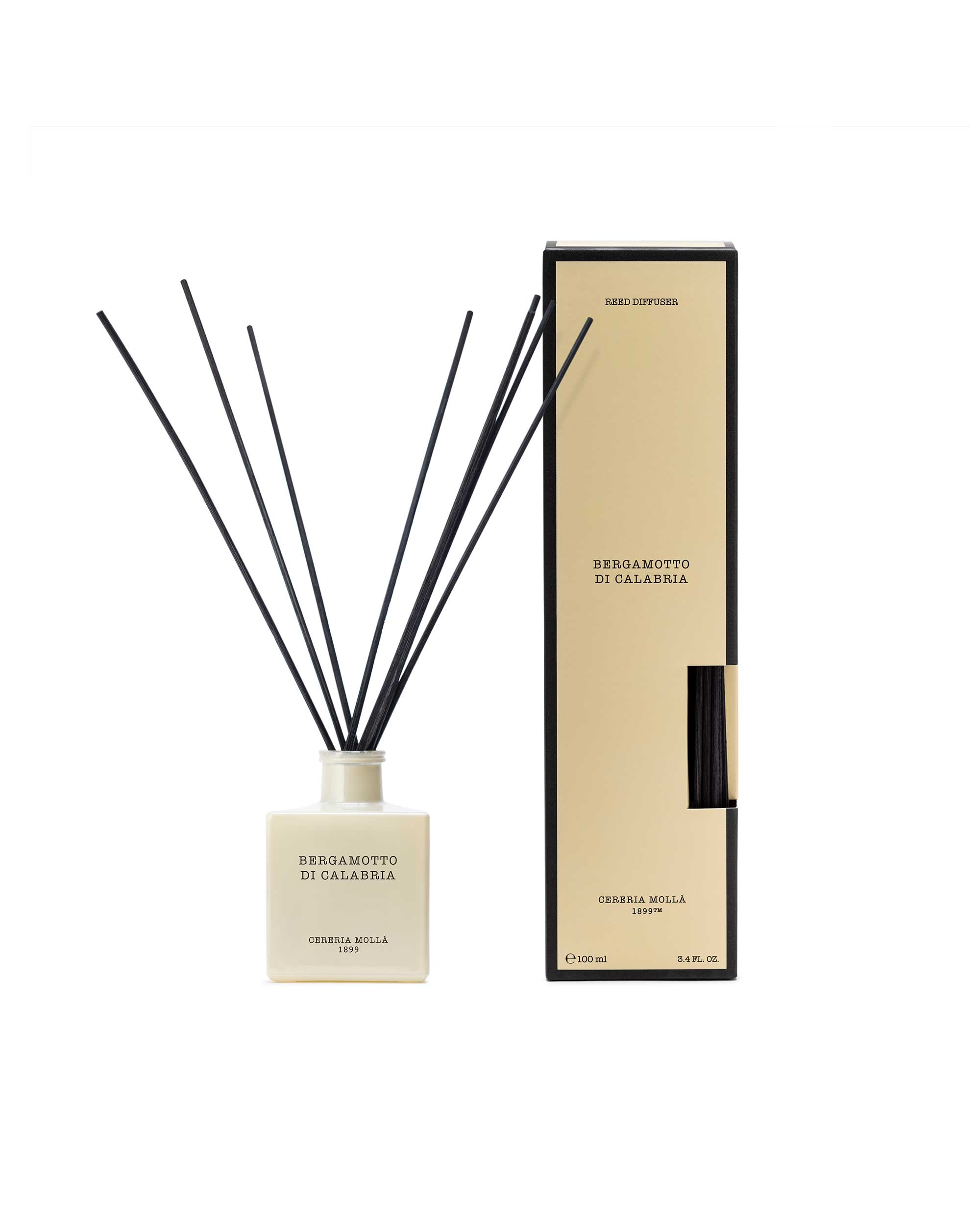Bergamotto Di Calabria 100ml diffuser met FSC-gecertificeerde verpakking – ideaal geschenkidee