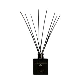 Black Orchid & Lily 100ml Geurstokjes – Geschenkidee – luxe diffuser met bloemige orchidee- en leliegeur.