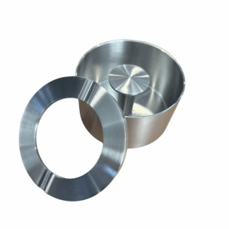 Zack asbak van RVS – luxe roestvrijstalen design asbak